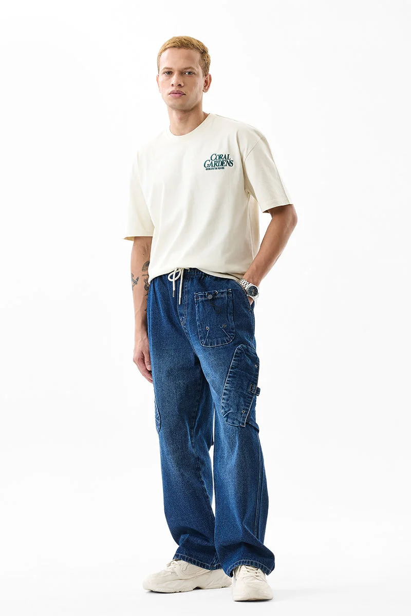 سنيتش 7 Pocket Loose Fit Cargo Jeans